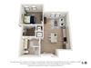 1Y Floor Plan 1Y Floor Plan at The Baxly, Savannah, GA